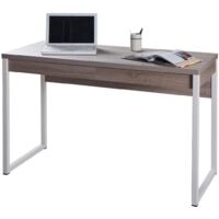 Schreibtisch 120 x 50 cm dunkle Eiche - Bronte