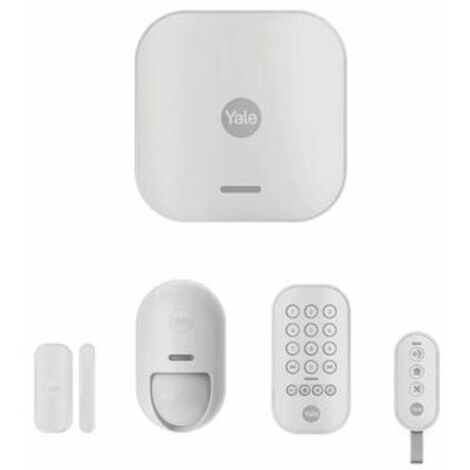 Yale AL-SK1-1A-EU sistema de alarma de seguridad Wifi Blanco