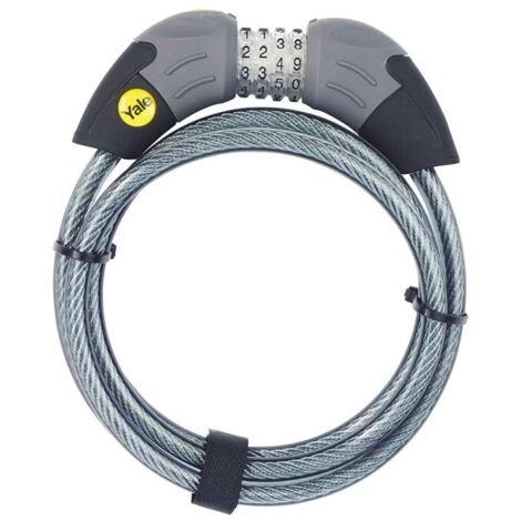 CANDADO CABLE CON COMBINACION YCC1/10/185/1