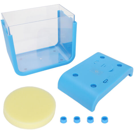 Mini-Aquarium mit abnehmbarer LED-Beleuchtung für Kampffische, Dekoration für Zuhause oder Büro (1/5)