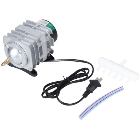 Magnetische Gleichstrom-Luftpumpe für Aquarien mit Diffusor und Kompressor, 220-V-Netzteil, 25 W, leiser Betrieb (1/5)