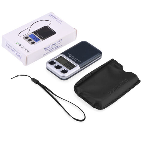 Elektronische Taschenwaage (600 g) mit LCD-Display, hohe Präzision für Schmuck und Gold (1/5)