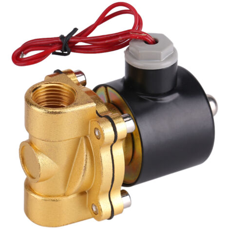 Normalerweise geschlossenes Magnetventil 220 V DN15 1/2" für Wasser, Öl, Luft, Gas