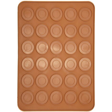 Silikonmatte für runde Macarons, 30 Mulden, Backzubehör für Kuchen (1/5)