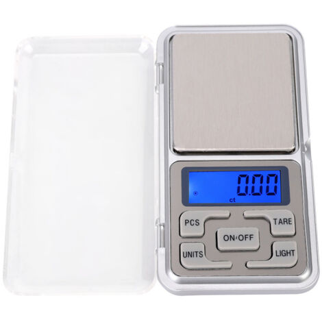 Mini-Taschenwaage, tragbar, digital, hohe Präzision, 0,01 g, mit Hintergrundbeleuchtung – 300 g (1/5)