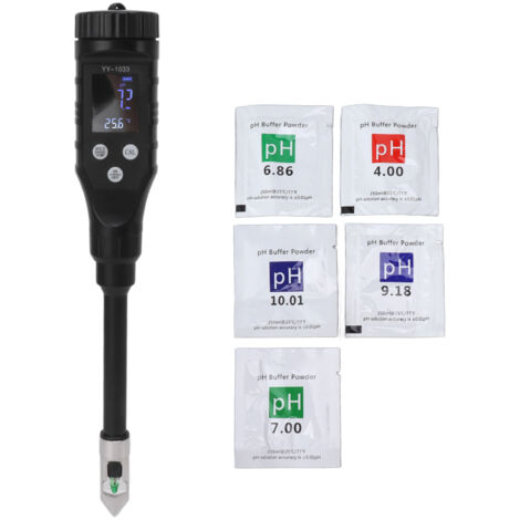 Wasserdichter Bluetooth-Bodentester mit Sensoren für pH-Wert, Gartenarbeit, Rasenpflege, Landwirtschaft und Innenbereich (1/5)