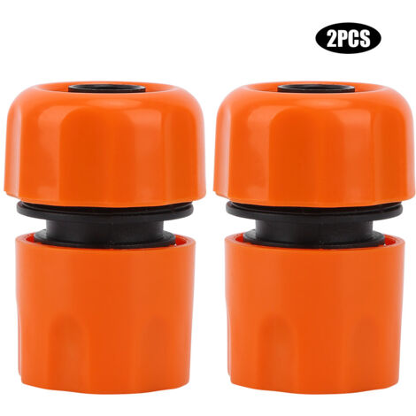 3/4"-Schnellkupplungs-Wasserschlauchverbinder mit Sofortstopp – 2er-Pack (1/5)