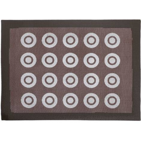 Wiederverwendbare Backmatte aus Fiberglas, antihaftbeschichtet und hitzebeständig für rundes Brot (1/5)