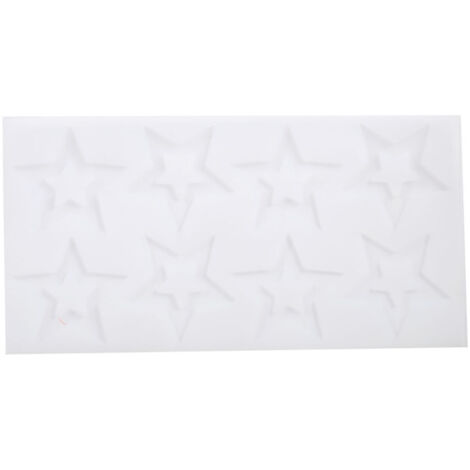 Sternförmige Silikonform für Pralinen, Cupcakes und Gebäck – Geschenkidee für Küche und Dekoration (1/3)