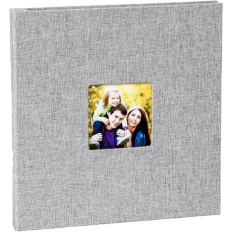 Fotoalbum mit Sichtfenster aus Canvas, selbstklebende Präsentationsaufkleber für Hochzeits-, Familien- und Erinnerungsalben, laminiert (1/5)