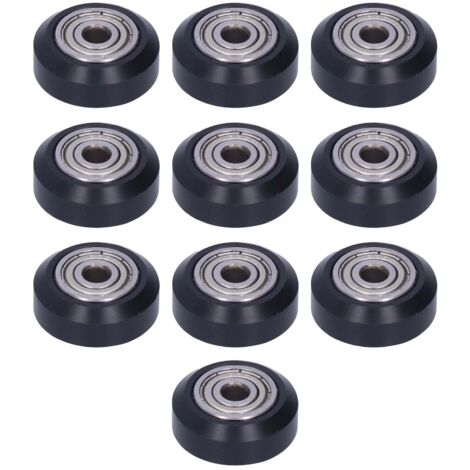 10 drehbare Kunststoffräder (5 mm) – Ersatzteile für 3D-Drucker (1/5)