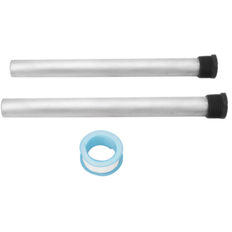 Korrosionsbeständige Magnesiumanode für Warmwasserbereiter, 2 Stäbe 21 x 235 mm, 3/4-Zoll-NPT-Gewinde, dauerhafter Schutz (1/5)