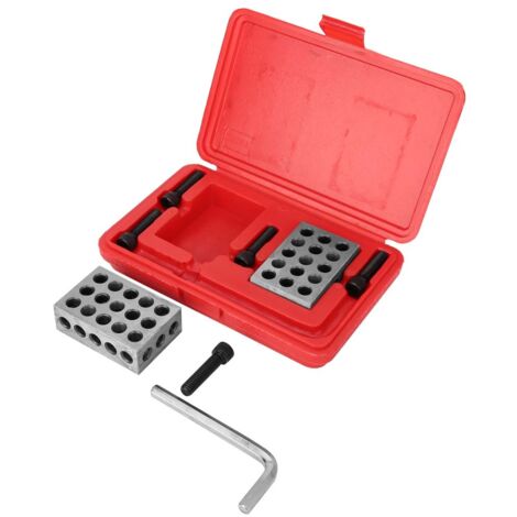 Präzisions-Keilblock-Set – 23-teilig mit Schrauben, Schraubenschlüssel und Koffer (1/5)