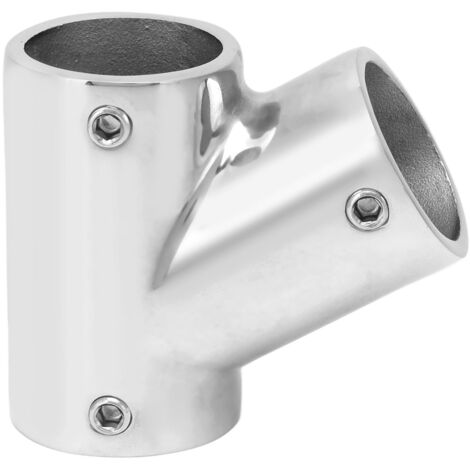 Edelstahl-Bootshandlaufbeschlag - 3-Wege-60°-Zubehör (Φ22mm, 7/8in) (1/5)