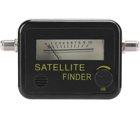 9501 Digitaler Satellitendetektor mit Display – Signalstärkeanzeige, Schwarz (1/5)