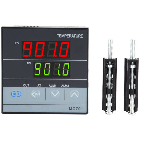 PT100 Digitaler Temperaturregler mit SSR-Ausgang für Backofen und Inkubator