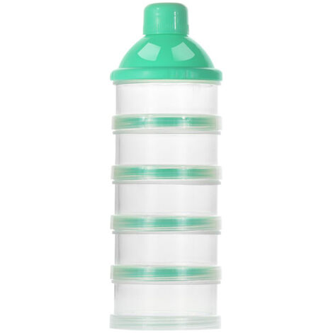 5-stufiger Babymilchpulverspender, stapelbarer, auslaufsicherer Aufbewahrungsbehälter (1/5)