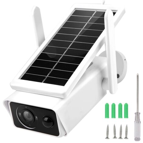 1080P Solar-WLAN-Überwachungskamera für den Außenbereich, IP66 wasserdicht, Nachtsicht (1/5)