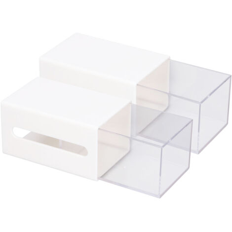 Doppelseitig klebende, wandmontierte Aufbewahrungsbox – Multifunktionaler Organizer für Badezimmer, Büro oder Schlafzimmer