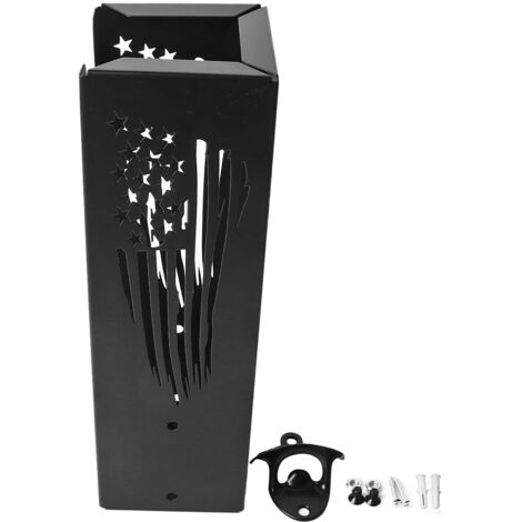 Wandmontierter Dosenhalter mit Flaschenöffner – 2-in-1-Dosenspender und -Kühler aus Metall. (1/5)