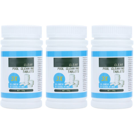Chlortabletten für Schwimmbäder, intensive und langanhaltende Reinigung, Sonnenschutz, tragbare Sterilisation