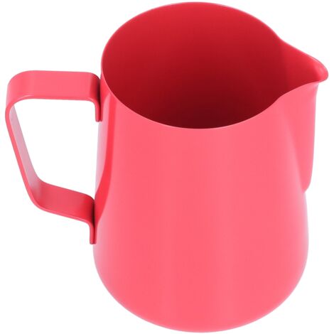600-ml-Milchkännchen aus Edelstahl mit spitzem Ausgießer zum Aufschäumen von Kaffee und Milch – ideal für den Hausgebrauch (1/5)