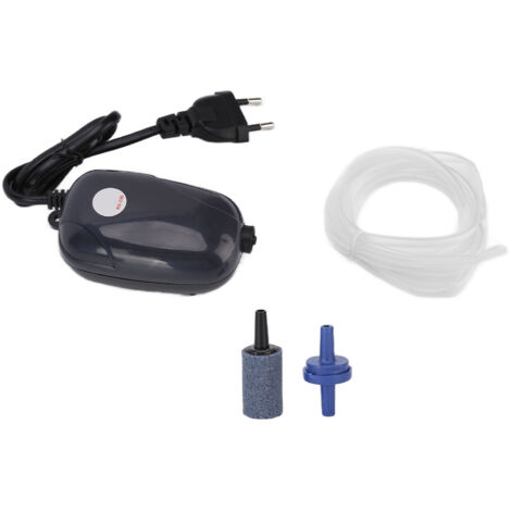 Professionelle, geräuscharme Sauerstoffpumpe für Aquarien, klein und leistungsstark, mit 220V EU-Stecker für die Fischzucht, Einzelausgang.