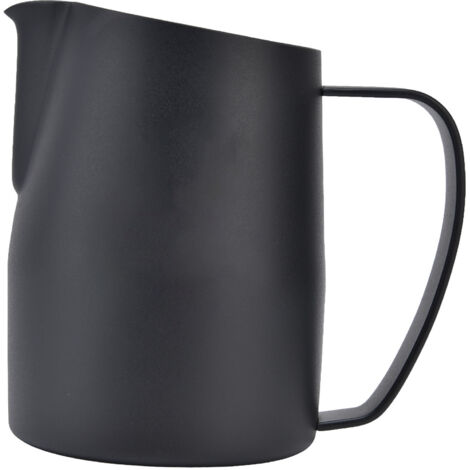 450 ml Milchkännchen mit spitzem Ausguss und PTFE-Beschichtung für Kaffeeaufschäumer, ideal für Espressomaschinen und Baristas. (1/5)