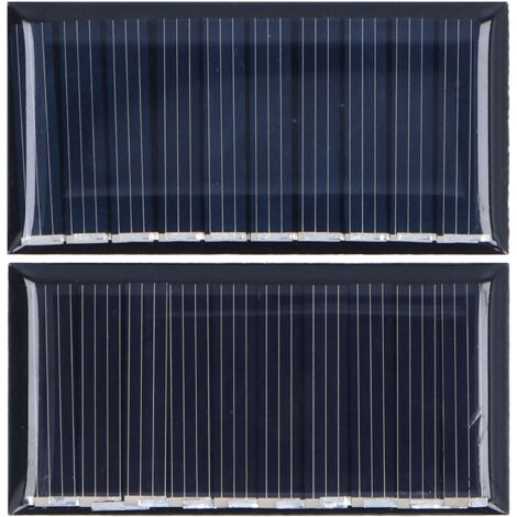 Stück Miniatur-Solarpaneele 0,25 W 5 V Tragbares polykristallines Silizium Wetterfest zur Stromversorgung kleiner Geräte (1/5)
