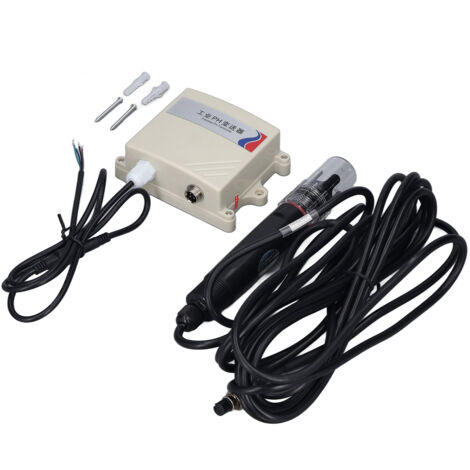 Industrieller DC1030V RS485 pH-Transmitter mit Temperatur- und Feuchtigkeitssensor für die Aquakultur (1/5)