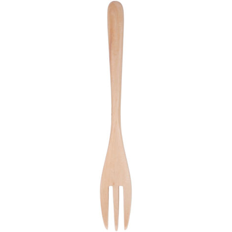 Wiederverwendbare Pastagabel aus Holz mit langem Griff – ideal für Picknicks, Grillabende, Reisen und Camping (1/5)