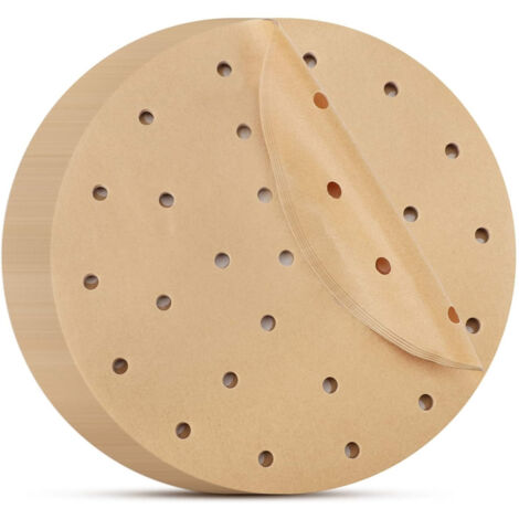 Perforiertes Backpapier für Fritteusen, wasserdichte Frittierschläuche, runder Frittierfilter (1/5)