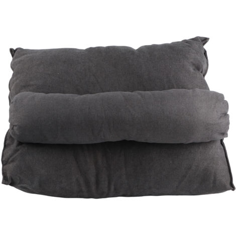 Dreieckiges Lesekissen 60x22x50cm, breite und abnehmbare Rückenlehne für Sofa oder Bett, hellgrau, extrem komfortabel. (1/4)