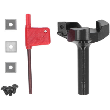 3-schneidige Hartmetall-Planfräser für CNC-Fräsen, Holzbearbeitungs- und Graviermaschinen (1/5)