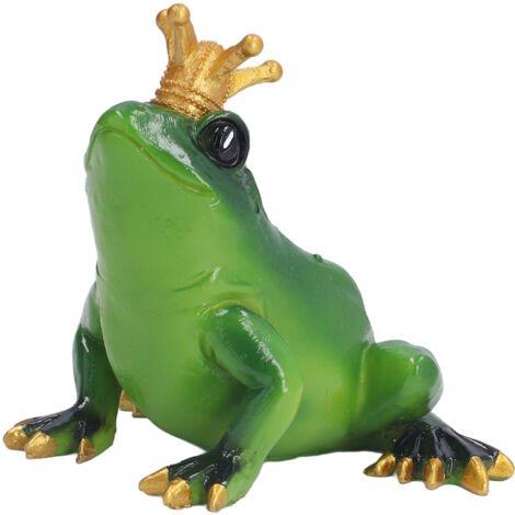 Realistische Froschfigur aus Kunstharz – Dekoration für Büro, Küche und Garten (1/5)
