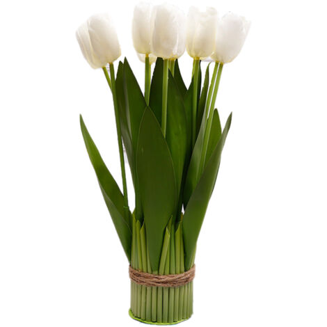 Künstliche Tischdekoration aus Tianshan-Blumen – Simuliertes Blumenarrangement mit 12 Köpfen (1/5)