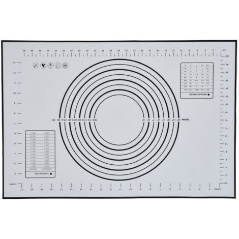 Silikon-Backmatte mit Fiberglas, 61 x 41 cm, dick und langlebig für den Backofen (1/5)