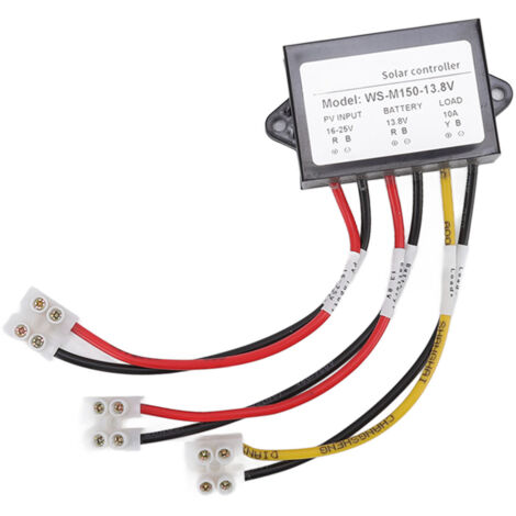 WS M150 MPPT 150W 10A 12V/24V Solarladeregler mit Tag/Nacht-Ladeausgang und Umkehroszillation für Solarmodule, Lampen und Elektrofahrräder (1/5)