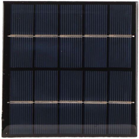 5V 1,2W Polysilizium-Solarpanel zum Laden von 3,7V-Batterien, ideal für Heimwerkerprojekte und Camping. (1/5)