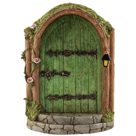Feentür für Bäume – Miniatur-Feengartendekoration für den Außenbereich, dekoratives Accessoire für Bäume und Kinderzimmerwände (1/5)