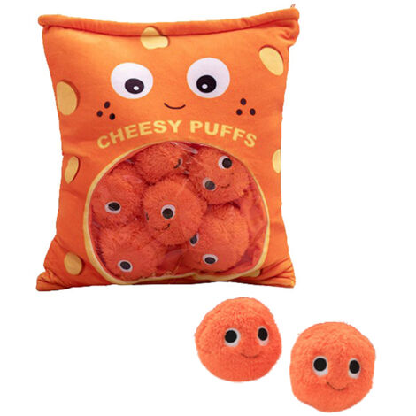 Käse-Plüschtier, weiches Kissen, süßes Geburtstagsgeschenk, leckerer Snack, lustiges Plüschtier (1/5)
