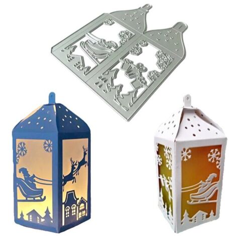 Weihnachtliche Metall-Stanzschablonen, Prägeformen für Scrapbooking, DIY-Fotoalben und Karten
