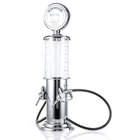 Mini-Bierzapfanlage mit Doppelpumpe und transparentem Design für Bar, Küche oder Tankstelle (1/5)