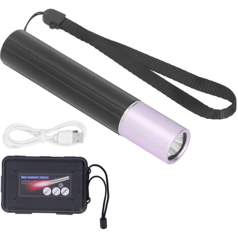Rotlichttherapie-Taschenlampe (630 nm, 660 nm, 850 nm) gegen Gelenk- und Muskelschmerzen