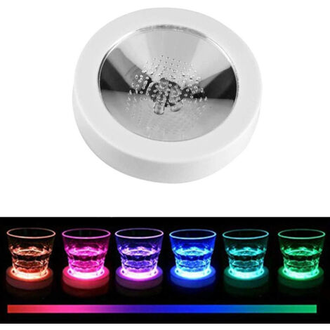 LED-beleuchtete Untersetzer mit Schwerkraftsensor für Bars, Partys und Clubs