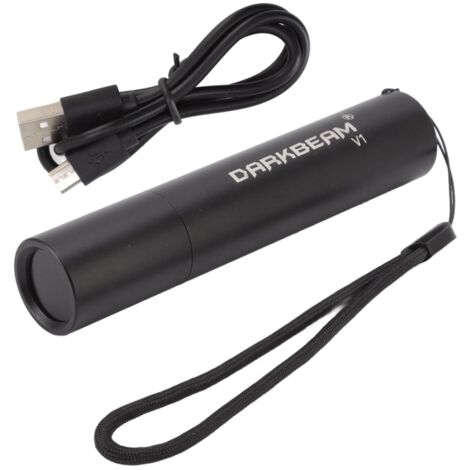 365-nm-UV-Lampe mit Mehrschichtfilter, USB-aufladbar, präzise Detektion, 2200 mAh, tragbar für Pilz- und Tierspuren (1/5)