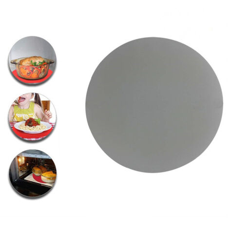 30 cm große Silikon-Mikrowellenmatte, hitzebeständig und antihaftbeschichtet (1/5)