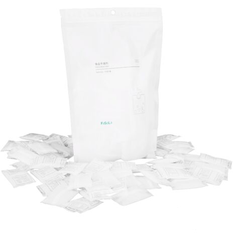 Silicagel-Feuchtigkeitsabsorber-Beutel – 60 Beutel pro Packung – Schimmelschutz für Lebensmittel