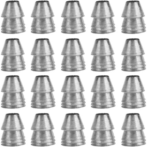 20 Stahlspaltkeile für Hammer- und Axtstiele, runde Sicherheitskeile mit 8 mm Durchmesser, Set Holzspaltkeile (1/5)