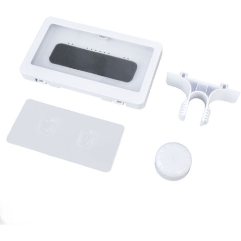 Wasserdichte Handyhülle für Bad, beschlagfrei und Touchscreen-kompatibel, Duschhalterung für Küche – Weiß (1/5)